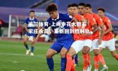 米兰体育-上海申花大胜石家庄永昌，重新回到胜利轨道