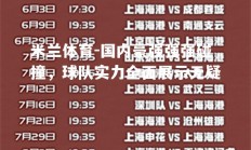 米兰体育-国内豪强强强碰撞，球队实力全面展示无疑